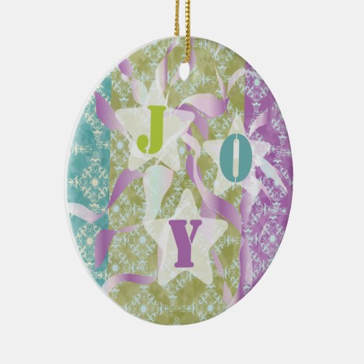 JOY Holiday Keepsake Ornament (Rechts)