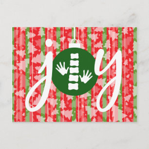 JOY Holiday Kerstchiropractic Briefkaart