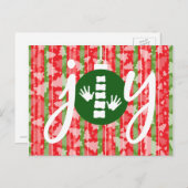 JOY Holiday Kerstchiropractic Briefkaart (Voorkant / Achterkant)