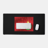 Joy Holiday Tree Ornament Design Kerstmis Bureaumat (Keyboard & Muis)