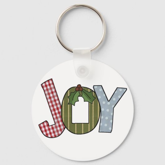 JOY Holiday Tshirts en geschenken Sleutelhanger (Voorkant)