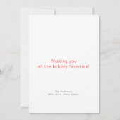 Joy, Hope, Love, Peace (Achterkant)