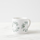 Joy Hope Peace Dove Holiday Espresso Mug (Devant droit)