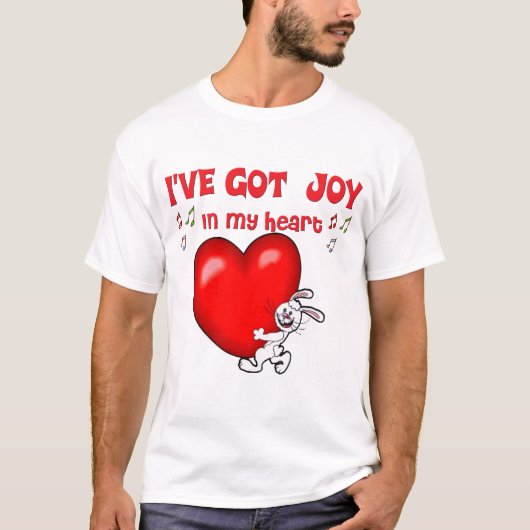 Joy in Mijn hart T-shirt (Voorkant)