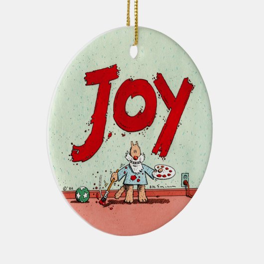 JOY KERAMISCH ORNAMENT (Rechts)