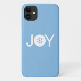 Joy Kerstblauw iPhone 11 Hoesje