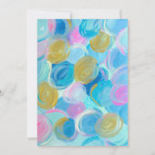 Joy kerstboomkaart - Bliss Aankondiging (Achterkant)