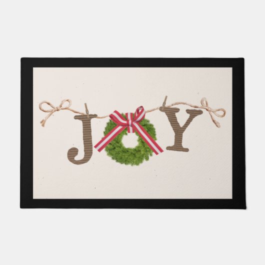 Joy Kerstdoormat Deurmat (Voorkant)