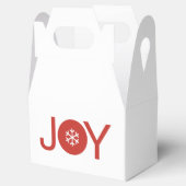 Joy kerstfeestbox bedankdoosjes (Geopend)