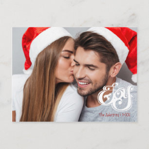 Joy Kerstfeestdag Foto Briefkaart