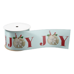Joy Kerstmis en Dollar Holly Berries Kustal Lint
