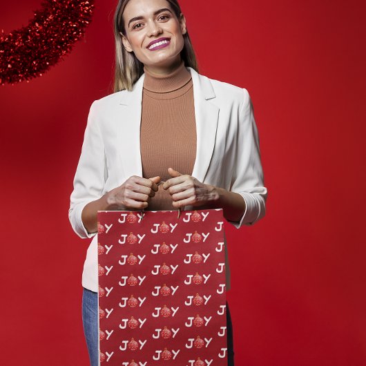 Joy KerstWinter Medium Cadeauzakje