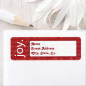 "Joy" label (geen foto) (Insitu)