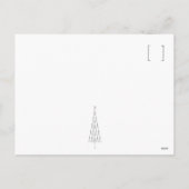 Joy Laughter Love | Carte photo de Noël (Dos)