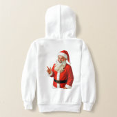 Joy Love Peace Christmas Festive Typography Hoodie (Couchage Retour)