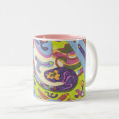 Joy, Mug Art Abstrait (Devant droit)