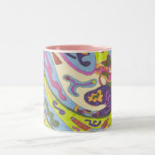 Joy, Mug Art Abstrait (Centre)