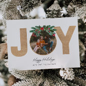 JOY Multi Photo Holiday Kaart