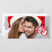 Joy Noël Carte photo (Devant / Derrière)