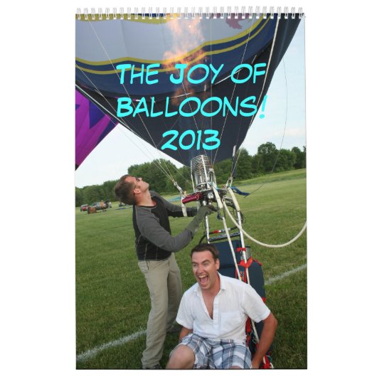 Joy of Balloons 2013 Kalender (Hoes)
