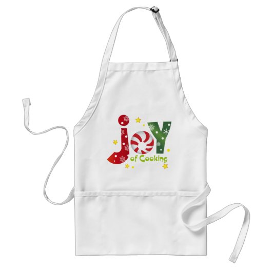 Joy of Cooking Apron Standaard Schort (Voorkant)