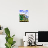 Joy of Embracing the Dynamic of Nature Poster (Bureau à domicile)