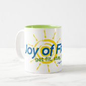 Joy of FItness Coffee Mok (Voorkant links)