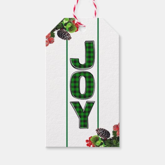 Joy of Giving Gift Label Cadeaulabel (Voorkant)