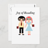 Joy of Reading Briefkaart (Voorkant / Achterkant)