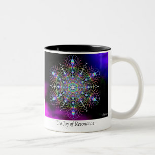 Joy of Resonance/Frequency Tweekleurige Koffiemok