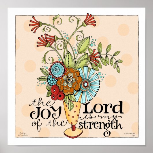 Joy of the Lord - 12 x 12 Art Print (Voorkant)