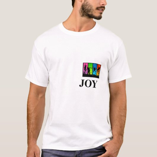Joy of the LORD Christelijk Shirt Mannen (Voorkant)