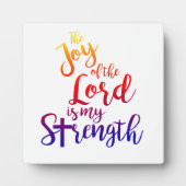 Joy of the Lord Fotoplaat (Voorkant)