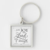 Joy of the Lord - Nehemiah 8:10 Sleutelhanger (Voorkant)