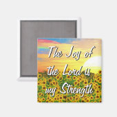 Joy of the Lord Refrigerator Magnet (Recto/Verso)