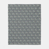 Joy Panes Fleece Deken (Voorkant)