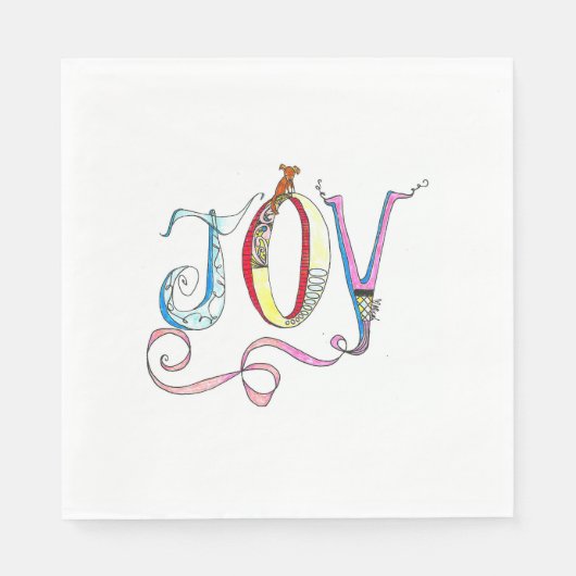 Joy Paper Luncheon servetten (Voorkant)
