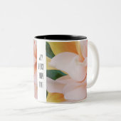 Joy Peace Hope Love Floral Mok (Voorkant rechts)