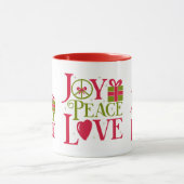 Joy Peace Love Mug (Centre)