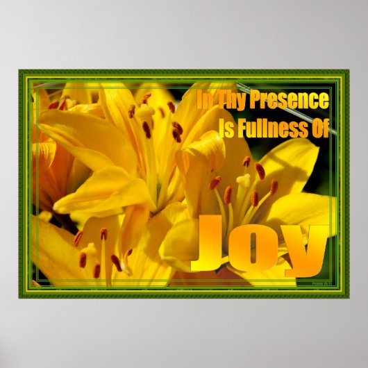 Joy Poster (Voorkant)