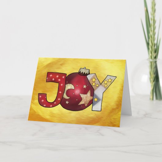 Joy postkarte kaart (Voorkant)