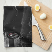 Joy Ride B&W 2 Theedoek (Quarter Fold)