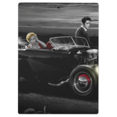 Joy Ride B&W Klembord (Achterkant)