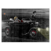 Joy Ride B&W Snijplank (Voorkant)