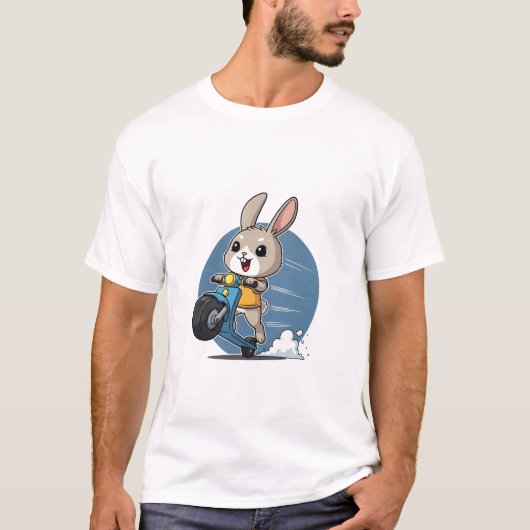 Joy Ride Bunny T-shirt (Voorkant)