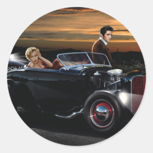 Joy Ride Ronde Sticker