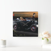 Joy Ride Vierkante Klok (Huis)