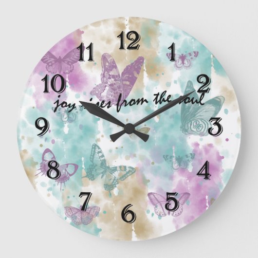 Joy Rises from the Soul Grote Klok (Voorkant)