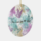 Joy Rises van de Soul Keramisch Ornament (Rechts)