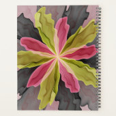 Joy, roze groene antracite Fantasy Fantasy Flower Planner (Achterkant)
